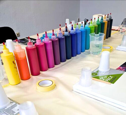 Berlin Acrylic Pouring Workshop - Level 1 für Einsteiger